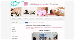 Desktop Screenshot of beautyacademy.rs